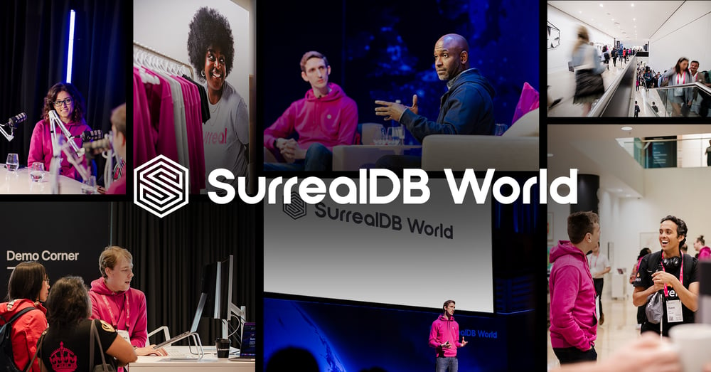 SurrealDB World 2023 banner