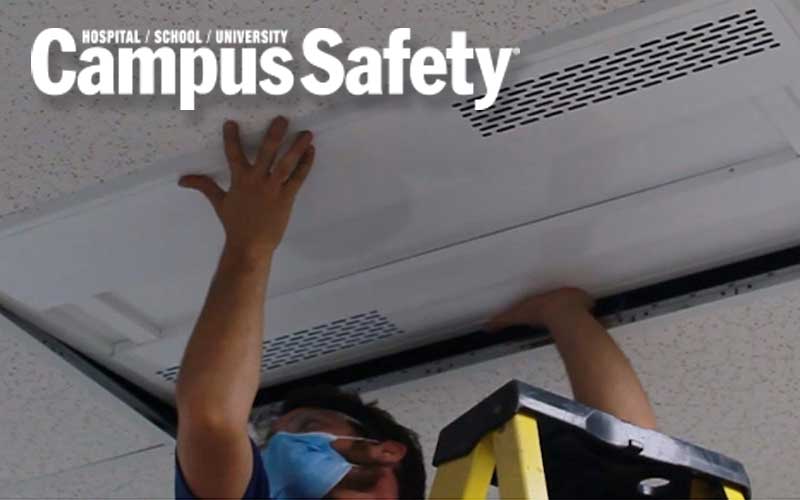 UVC LED Fixtures Provide Continuous Disinfection of COVID-19 in Schools