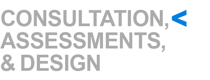 Consultation, Assessments & Design