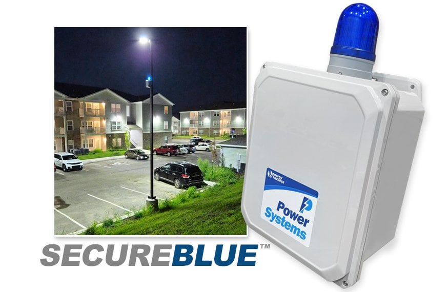 SECUREBLUE See the Blue for Peace of Mind