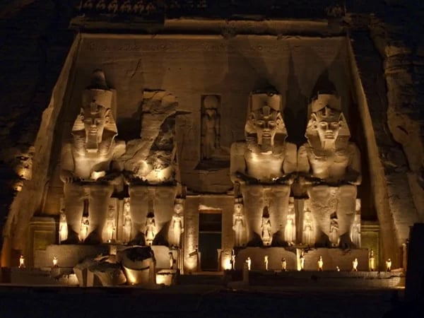 Egipto Nefertari Espectáculo de Luz y Sonido Abu Simbel