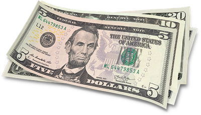 Cash Payments Accepted