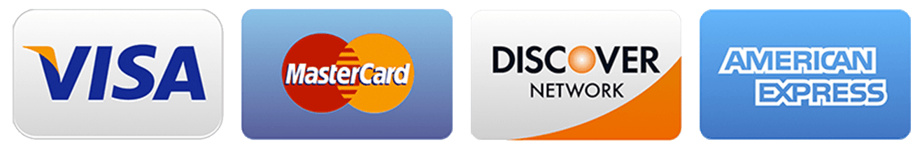 Credit Card Payments Accepted