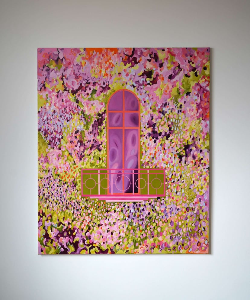 City of Gardens 08 - Obraz olejny 120x100 cm