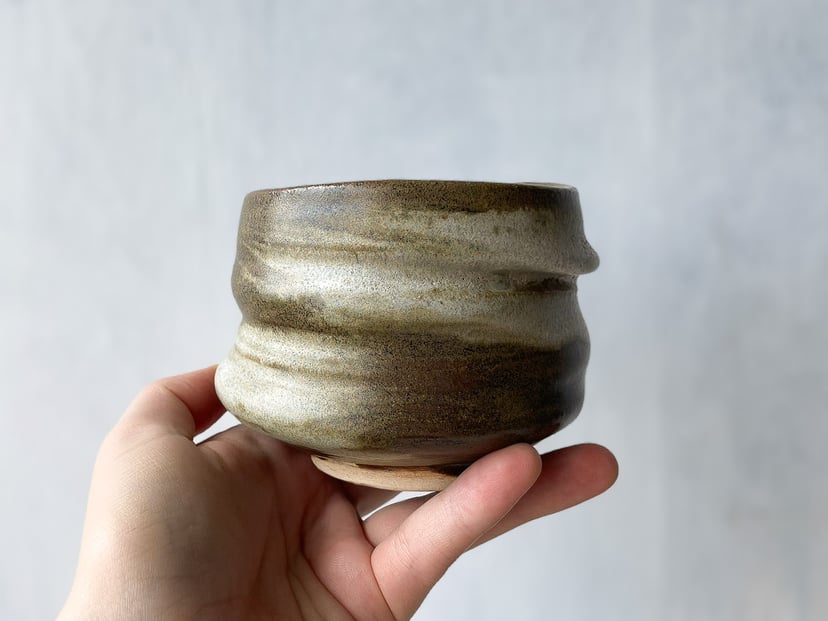 Czarka do latte z kolekcji ZEN - ceramiczna czarka do matchy i latte