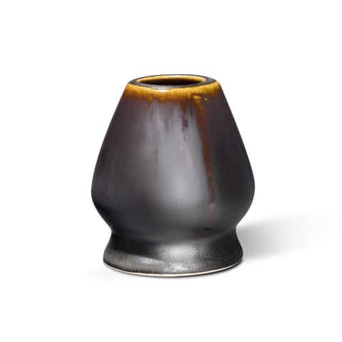 Ceramiczna podstawka pod chasen - naoshi, kolor Miedziany