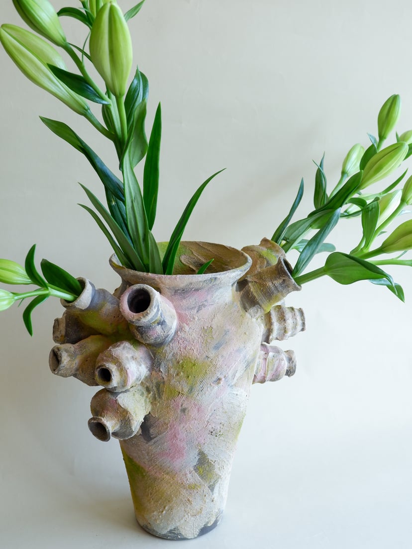 The Combined Forms- Vase 15 - wazon ceramiczny z kolekcji The Combined Forms