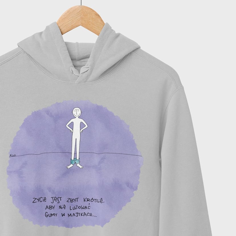 Bluza na luz tu i ówdzie XL