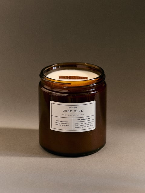 Just Blue – świeca rzepakowa 500 ml