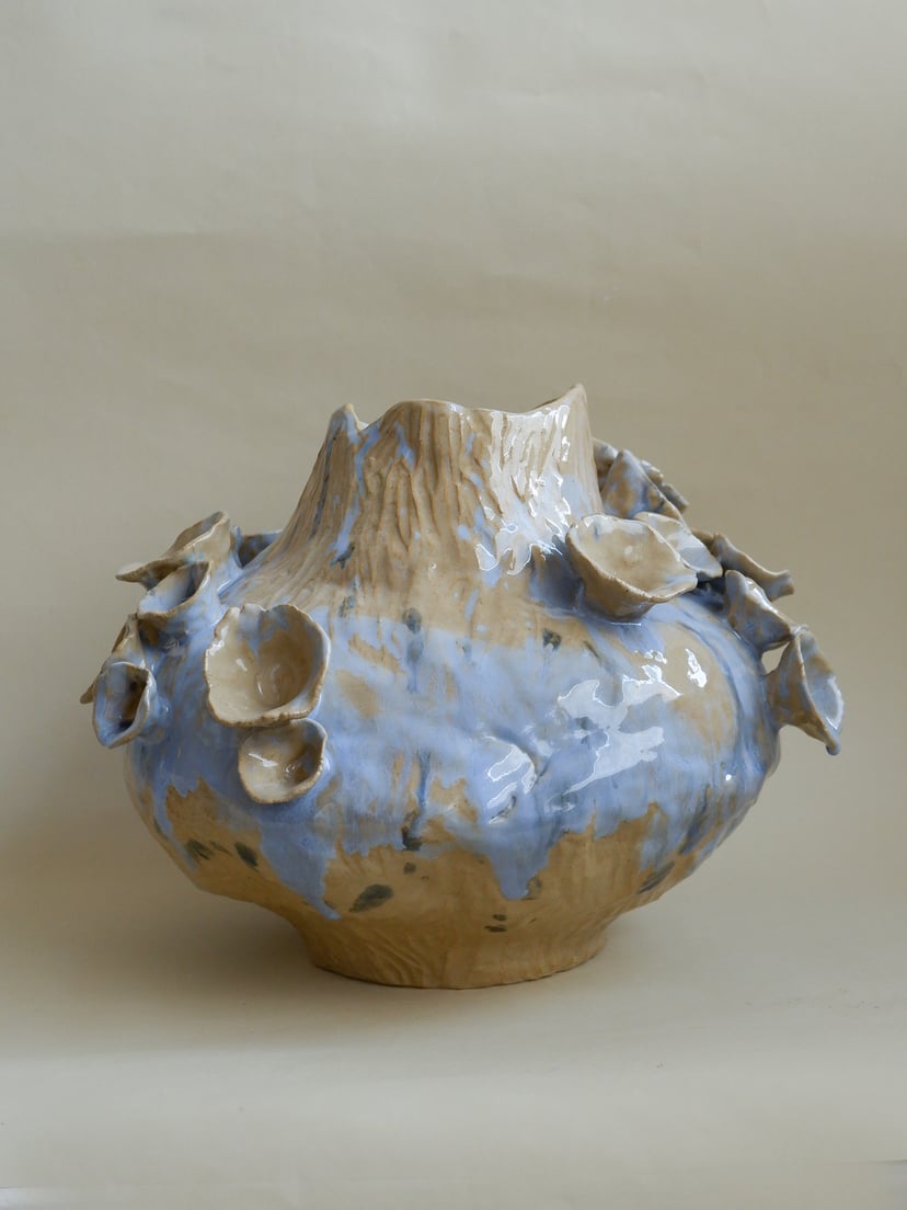 The Floral- Vase 01 - wazon ceramiczny z kolekcji The Floral