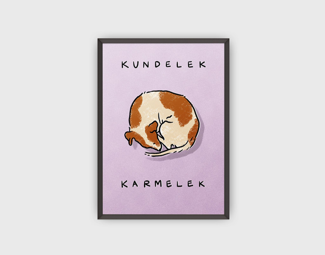 Plakat "Kundelek Karmelek" - A3