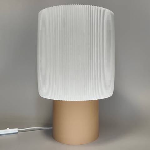 Lampka Celes Grande Brązowy Biały
