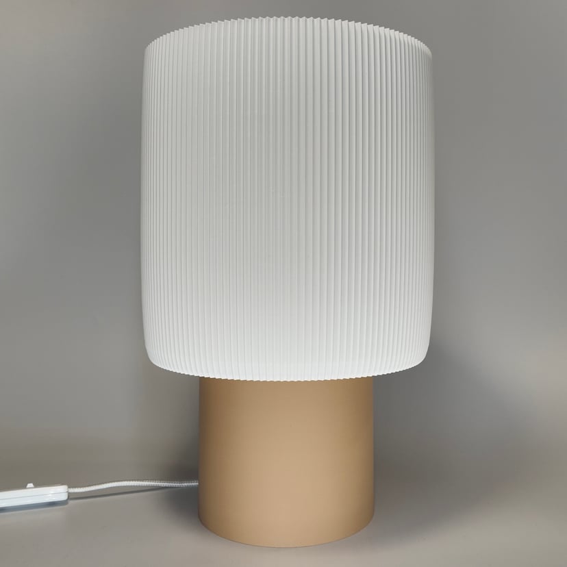 Lampka Celes Grande Brązowy Biały