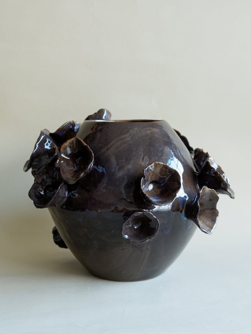 The Floral- Vase 04 - wazon ceramiczny z kolekcji The Floral