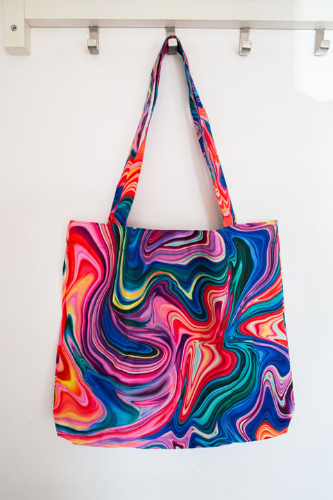 Torba shopper tote bag summer waves