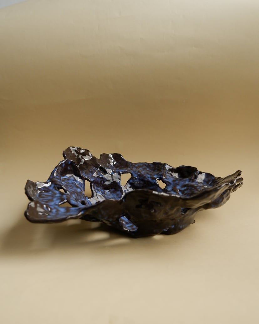 The Gems- Shell Inspired Centerpiece 01 - ceramiczna patera z kolekcji The Gems