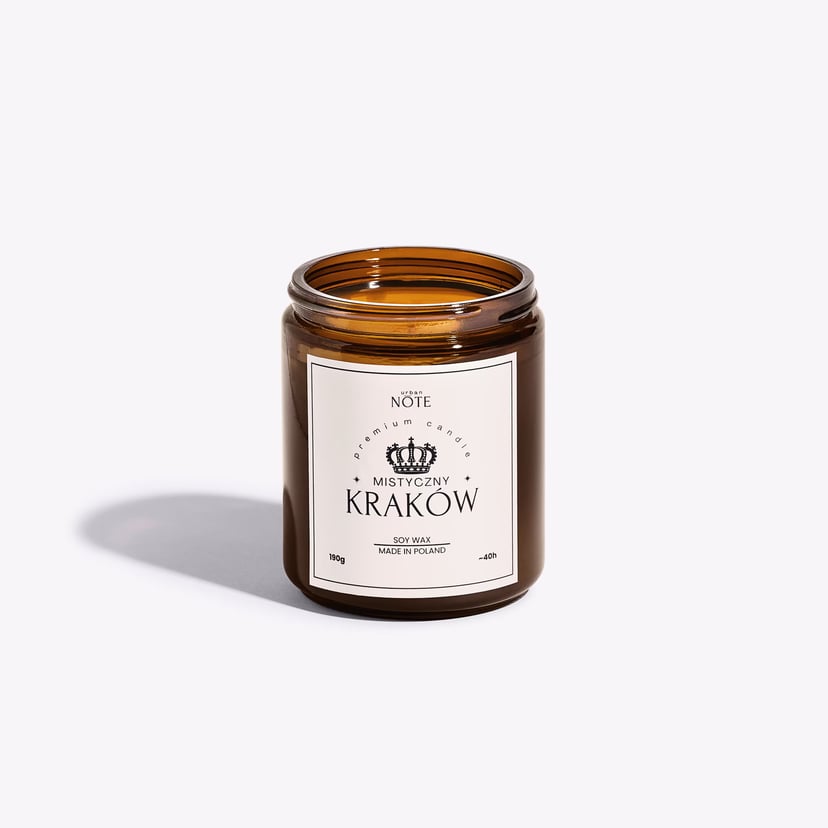 Świeca palo santo - Mistyczny Kraków - 190g