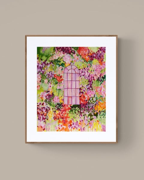Limitowany wydruk 50x40 cm | City of Gardens 04