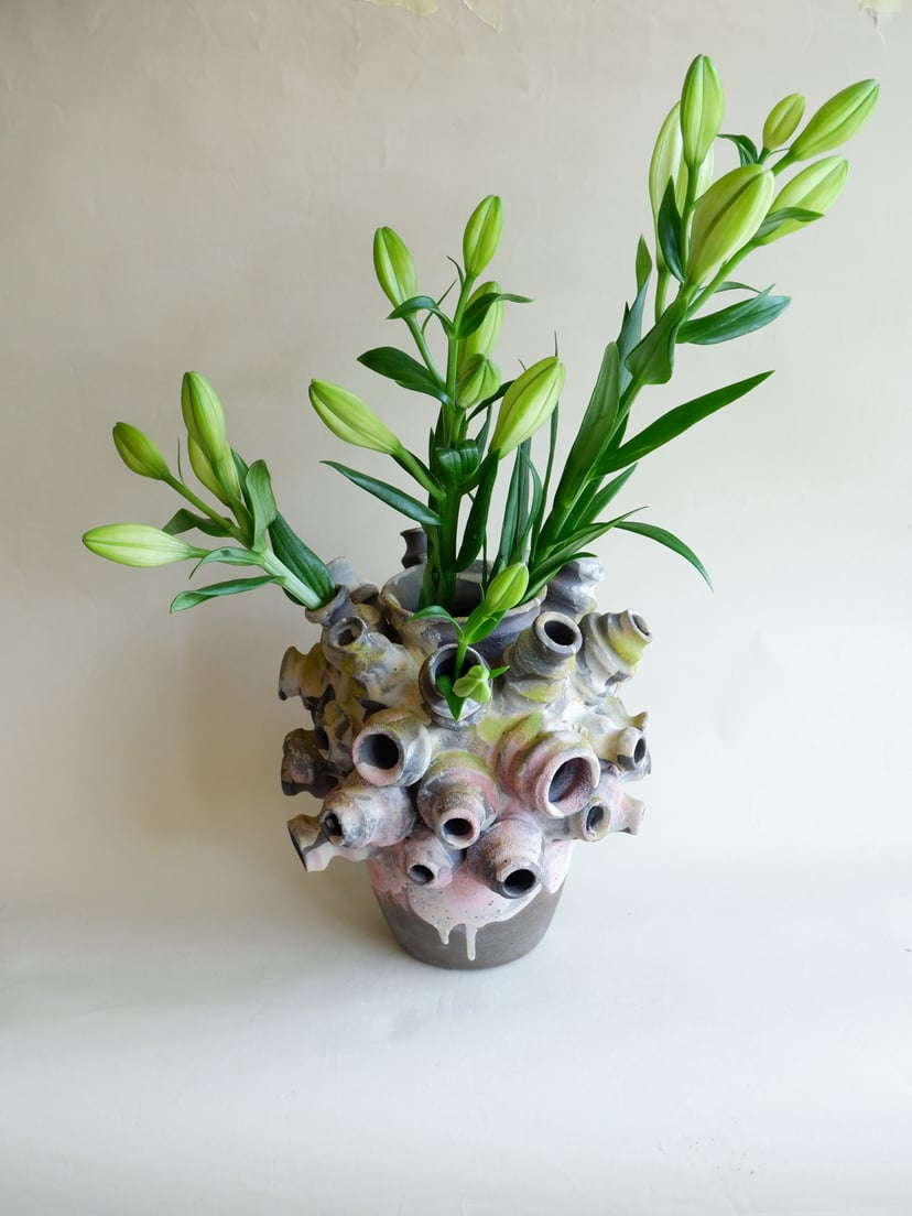 The Combined Forms- Vase 14 - wazon ceramiczny z kolekcji The Combined Forms