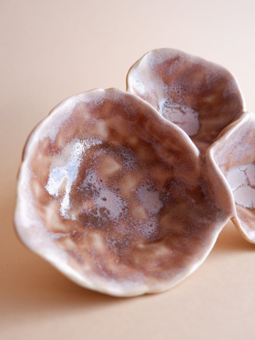The Floral- Mini Dish 13 - mały talerzyk ceramiczny