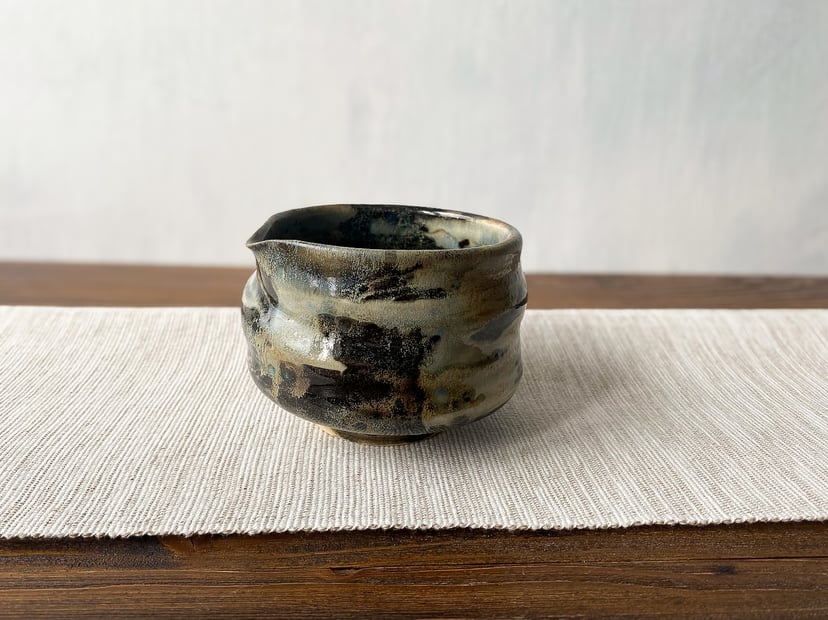 Miseczka do matchy szaro-czarna – ZEN