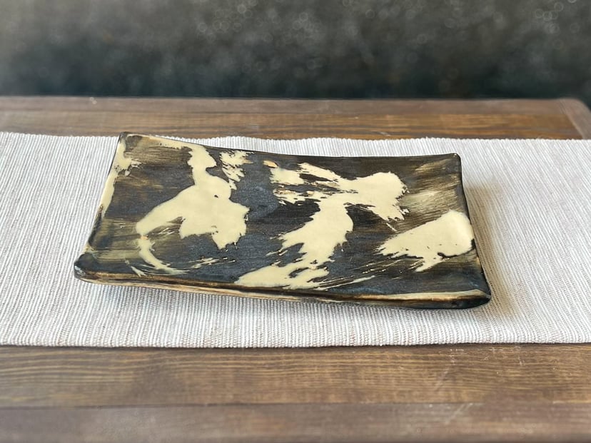 Talerz do sushi №1 – ceramiczny talerz do sushi i przekąsek