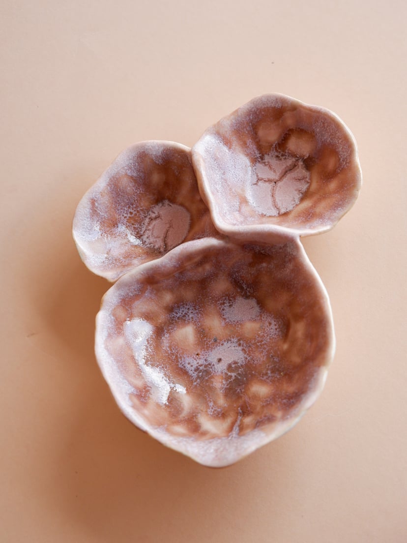 The Floral- Mini Dish 13 - mały talerzyk ceramiczny