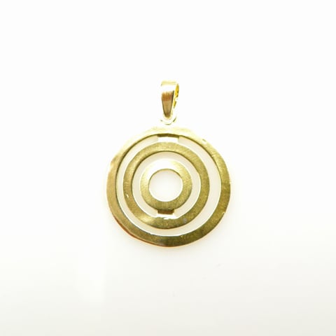 Zawieszka - Oval mały złoty