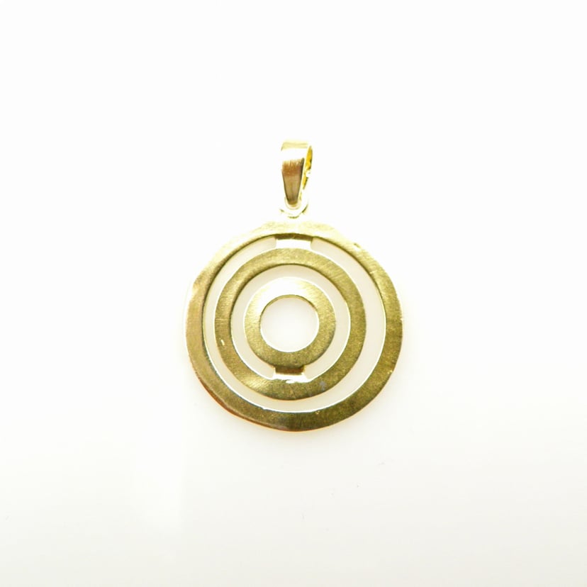 Zawieszka - Oval mały złoty