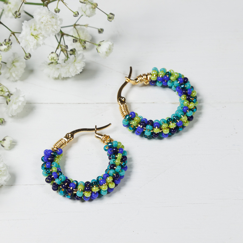 Kolczyki Candy | Peacock Eye