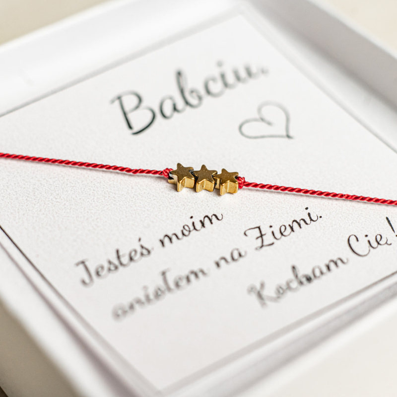Bransoletka Three Wishes | Dzień Babci