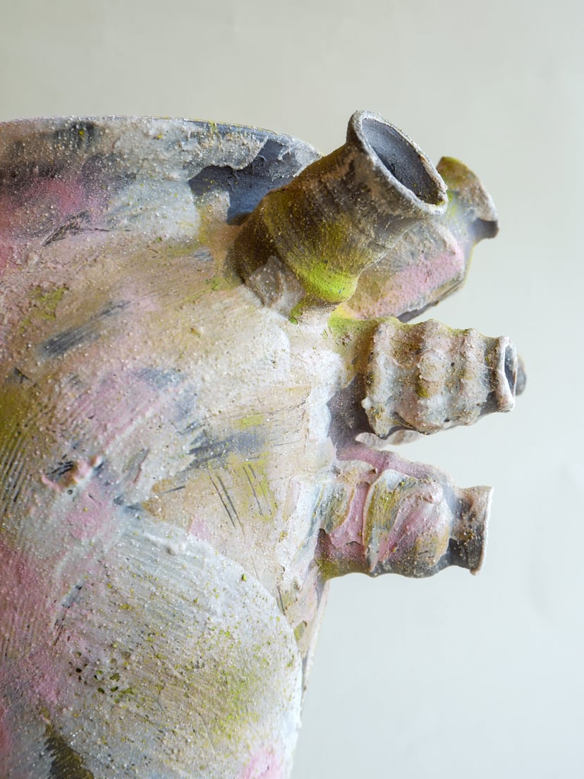 The Combined Forms- Vase 15 - wazon ceramiczny z kolekcji The Combined Forms