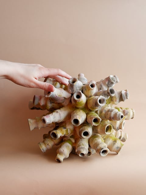 The Combined Forms- Vase 16 - wazon ceramiczny z kolekcji The Combined Forms