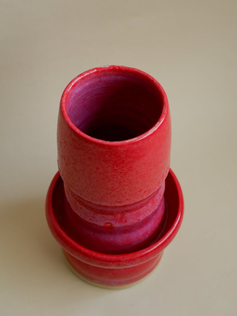 The Combined Forms- Vase 05 - wazon ceramiczny z kolekcji The Combined Forms