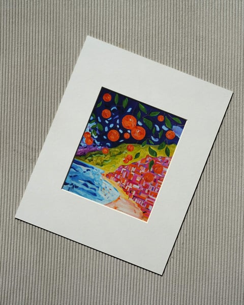 Wydruk 30x24 cm - Oranges from Amalfi