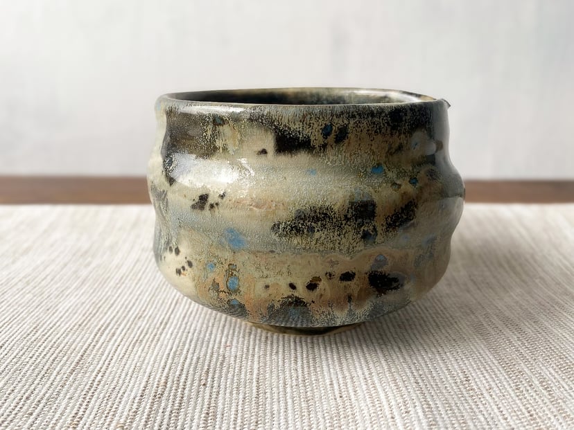 Miseczka do matchy szaro-czarna – ZEN