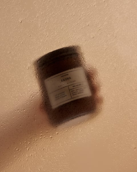 Sauna – świeca rzepakowa 120 ml