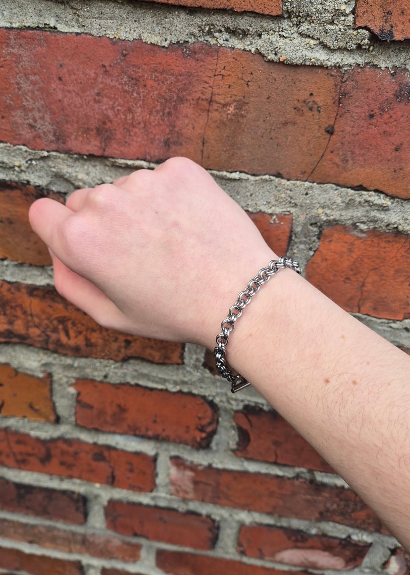 REMEMBRANCE bransoletka chainmail - 16cm