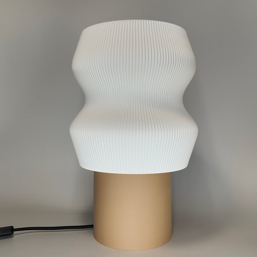 Lampka Ombra Grande Brązowy Czarny