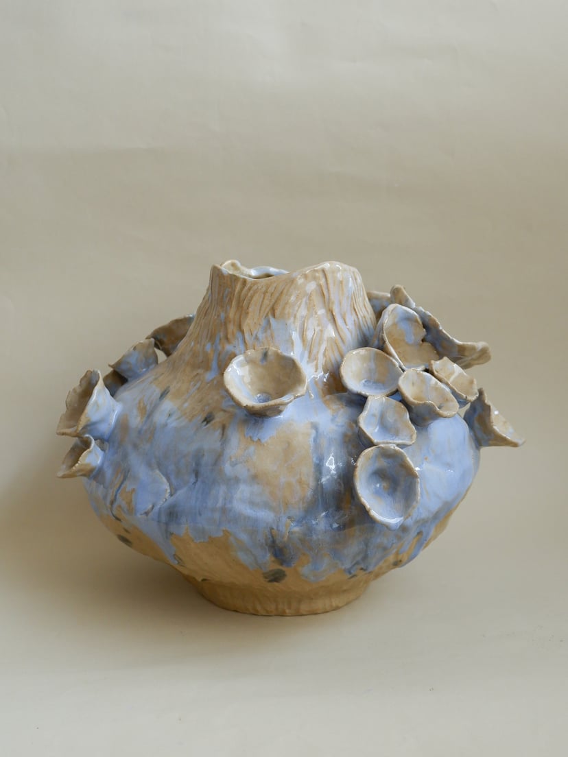The Floral- Vase 01 - wazon ceramiczny z kolekcji The Floral