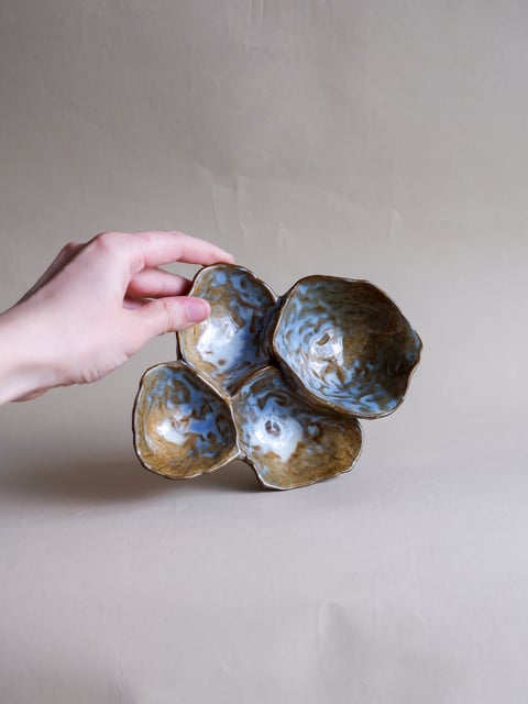 The Floral- Mini Dish 10 - mały talerzyk ceramiczny