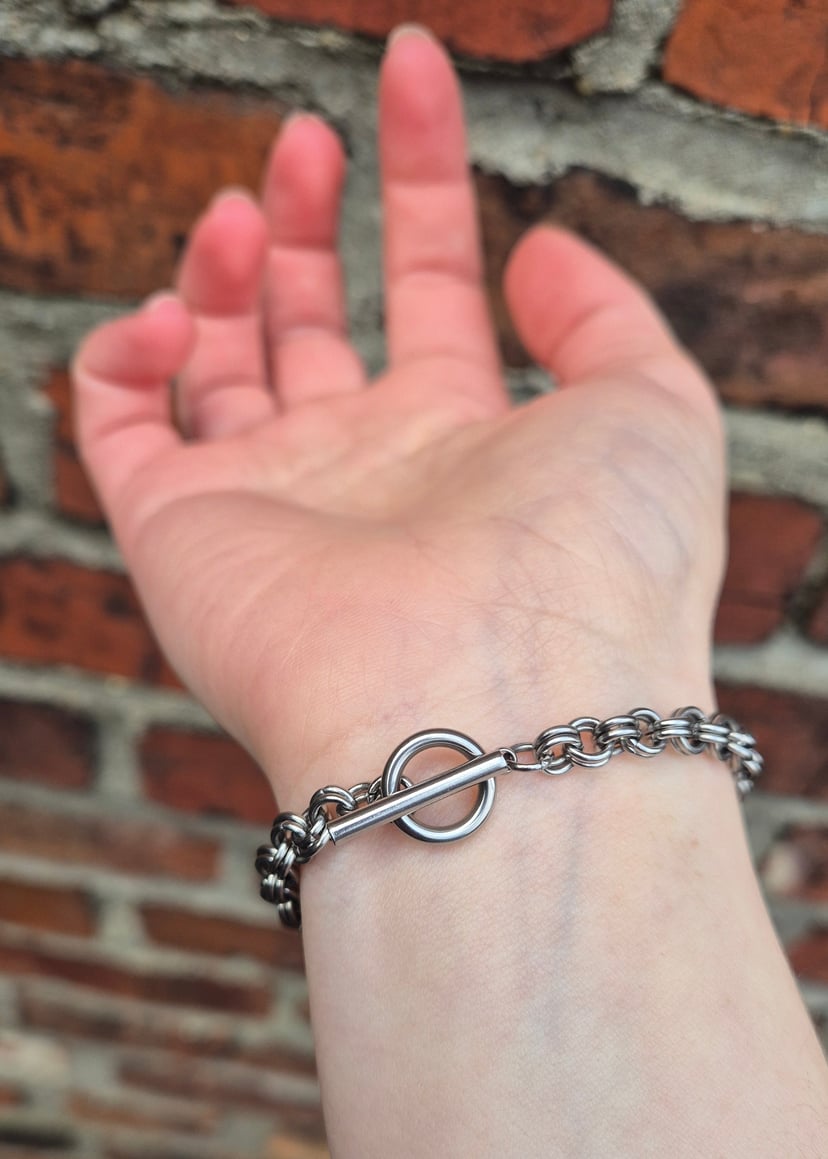 REMEMBRANCE bransoletka chainmail - 16cm