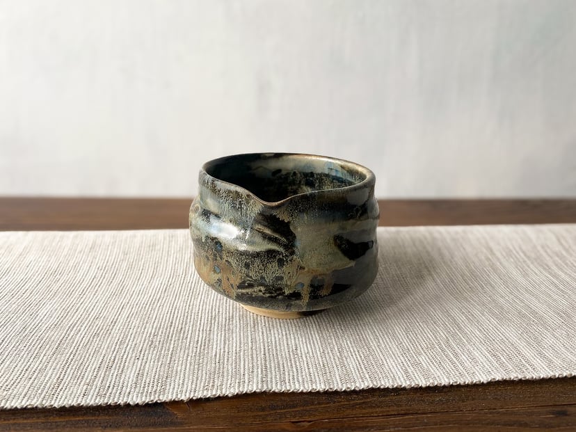 Miseczka do matchy szaro-czarna – ZEN