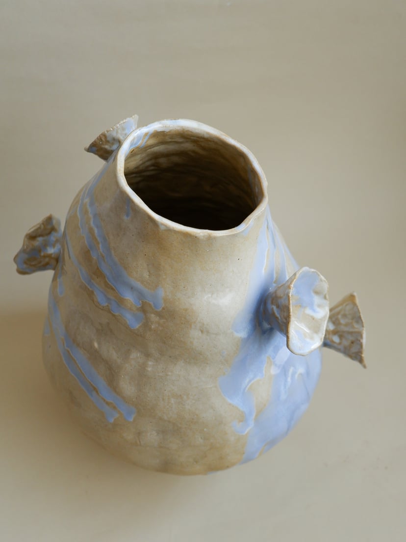 The Floral- Vase 02 - wazon ceramiczny z kolekcji The Floral