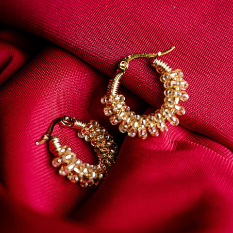 Kolczyki Candy Shiny Light Gold | True Love