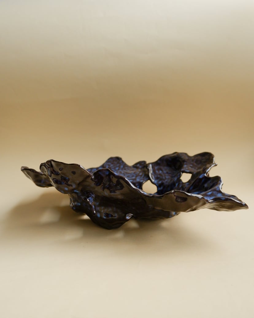 The Gems- Shell Inspired Centerpiece 01 - ceramiczna patera z kolekcji The Gems