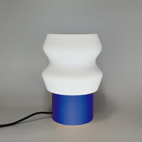 Lampka Ombra Kobaltowy Czarny