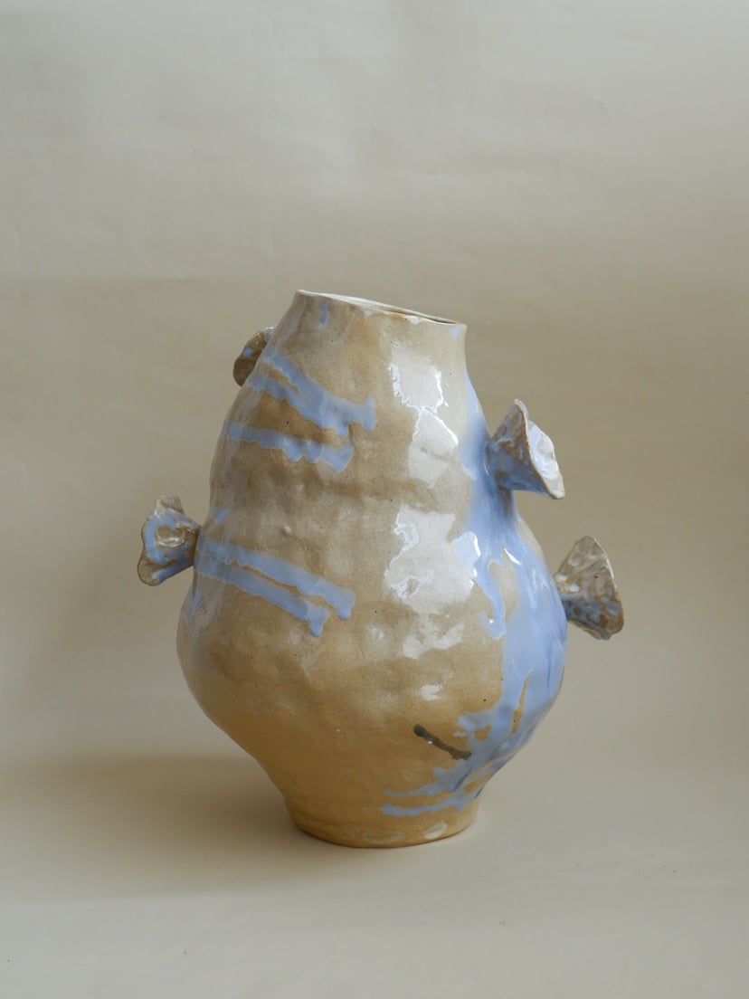 The Floral- Vase 02 - wazon ceramiczny z kolekcji The Floral
