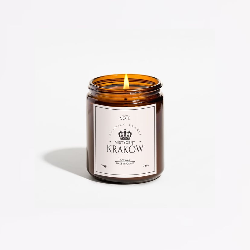 Świeca palo santo - Mistyczny Kraków - 190g