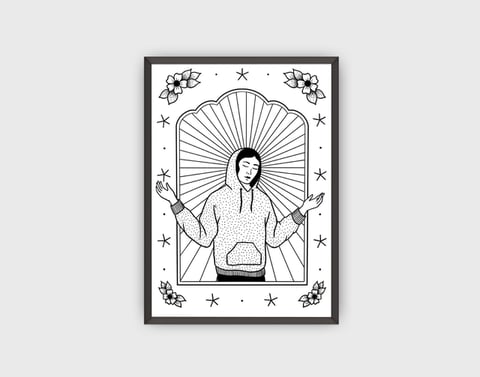 Plakat "Modern Mary"